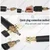 Premium Quality 1/4 Quick Connector Male Plug for Pressure Washer(Pack-1 pc)